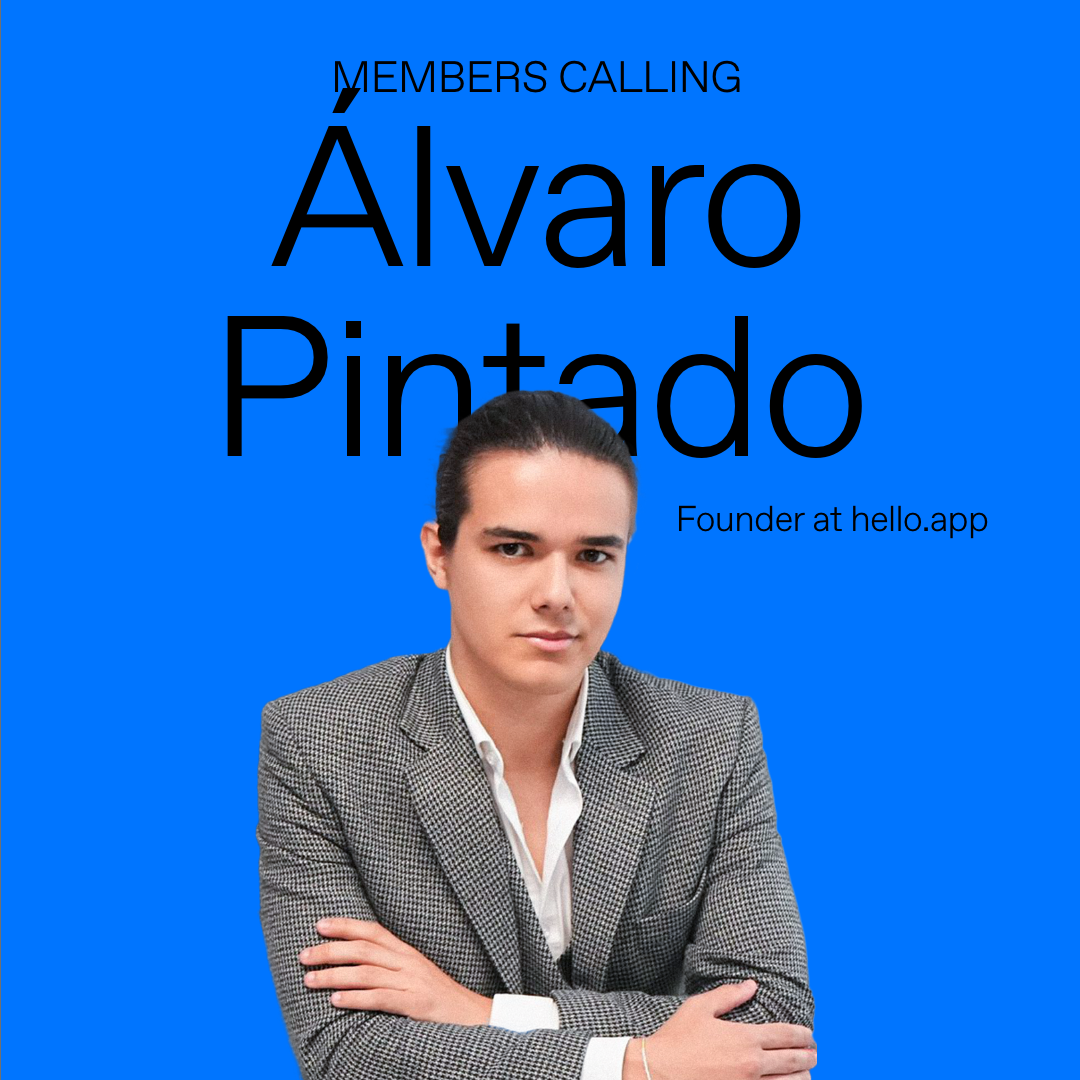 TB members call 101 |  Alvaro Pintado: “I don’t need to switch off”
