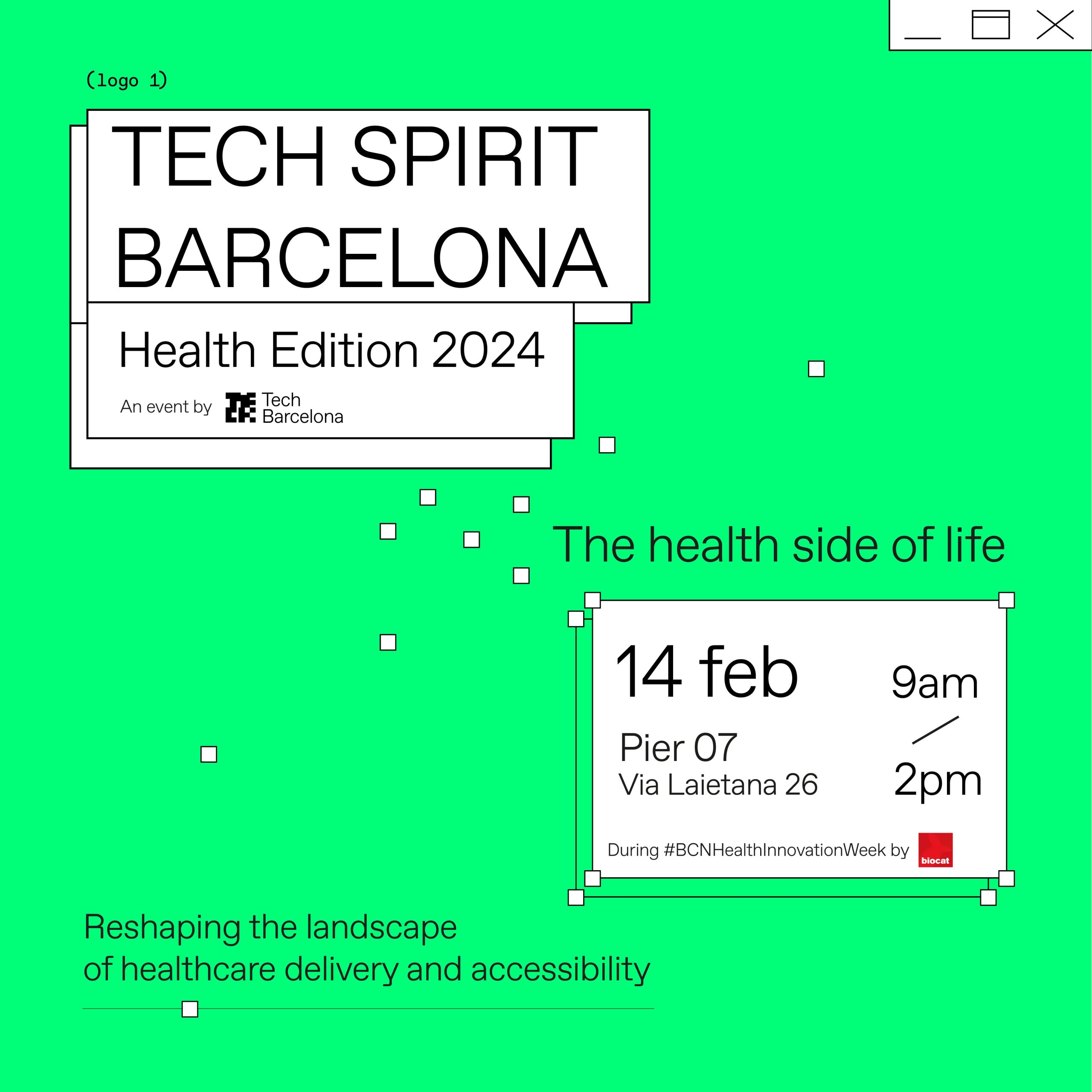 Tech Spirit Barcelona Health Edition Tech Barcelona